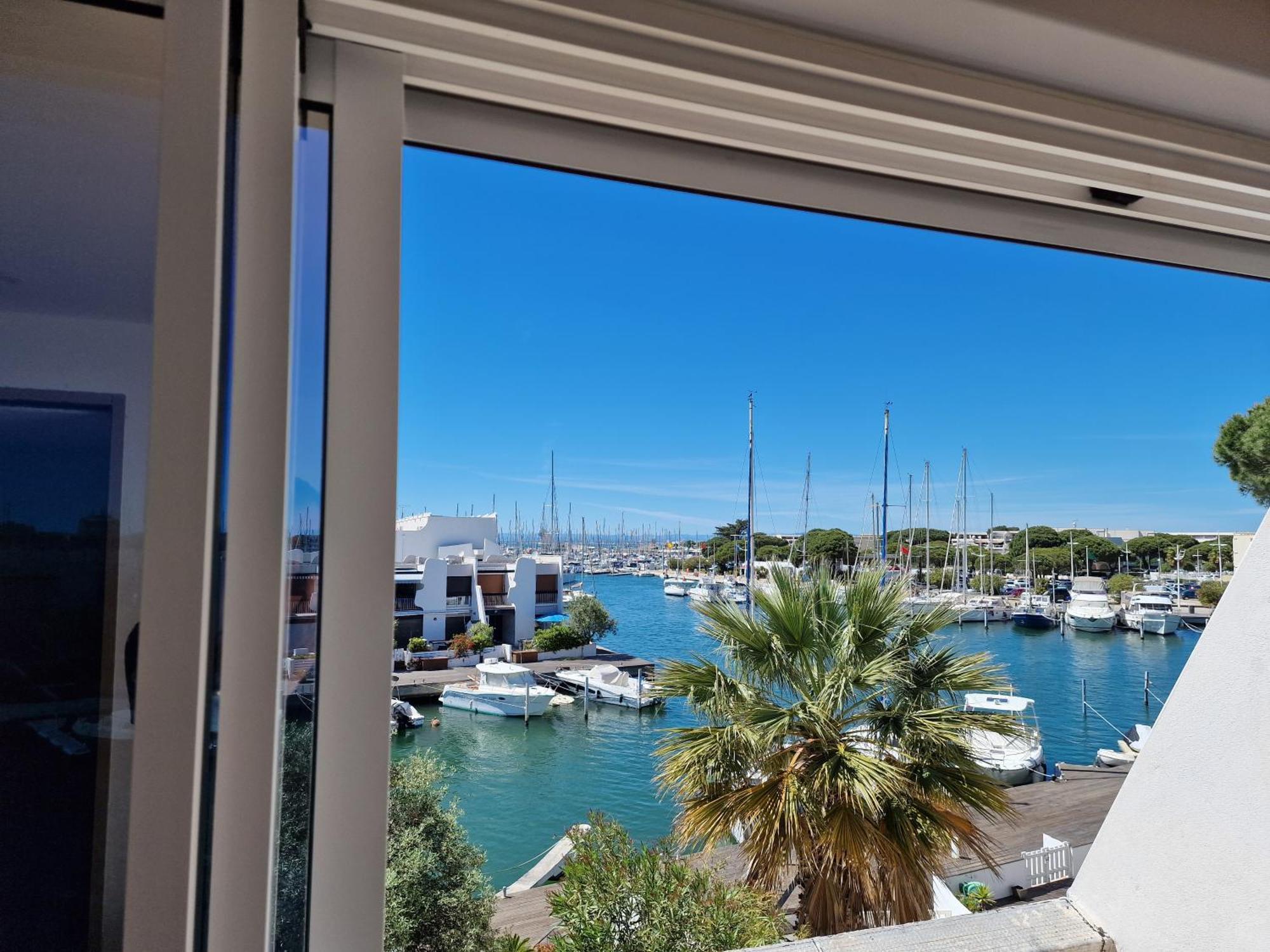 Marina Exceptionnelle - 8 Pers - 120 M2 Vue Mer - Suites Parentales - Cinema - Ponton Le Grau-du-Roi Exterior foto